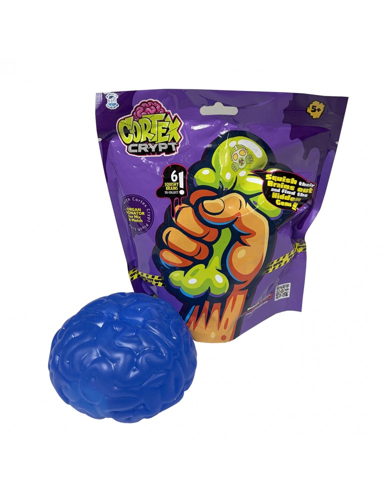 CORTEX CRYPT SQUISHY BRAINS 10 CM 玩腦奇寶 10CM 腦袋減壓神器