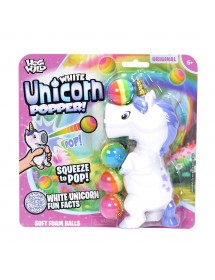 HOG WILD UNICORN POPPER WHITE 獨角馬(白) 爆趣出氣動物