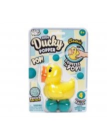HOG WILD Yellow Rubber Duck Popper 黃鴨仔 爆趣出氣動物