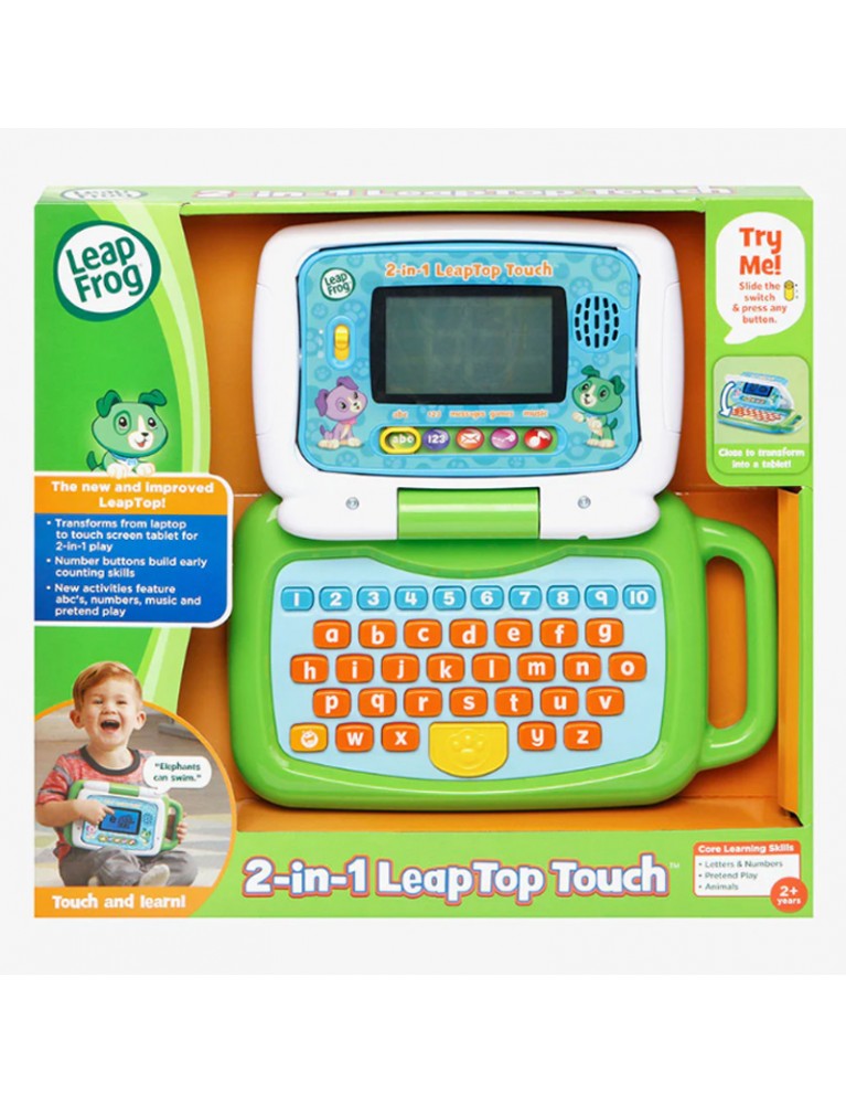 LEAPFROG 2-IN-1 LEAPTOP TOUCH 二合一點屏益智學習小電腦 LEAPFROG 2-IN-1 LEAPTOP TOUCH 二合一點屏益智學習小電腦