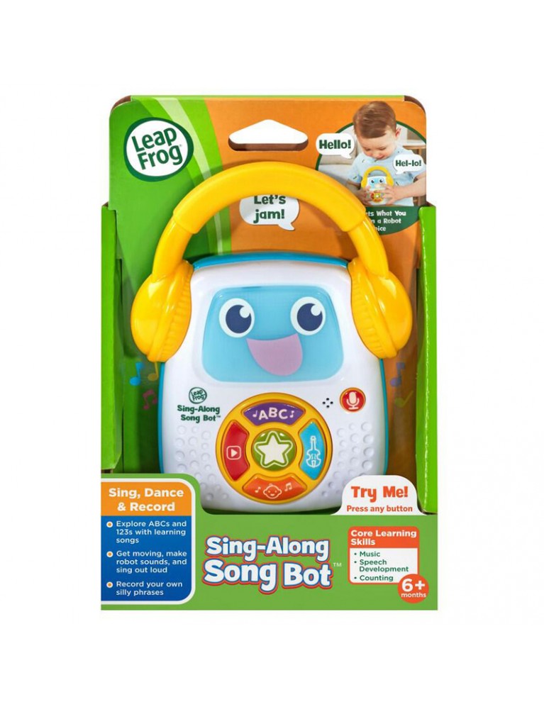 LEAPFROG SING-ALONG SONG BOT DJ音樂播放器 LEAPFROG SING-ALONG SONG BOT DJ音樂播放器