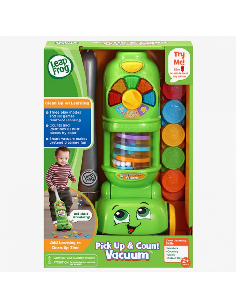 LEAPFROG PICK UP AND COUNT VACUUM 寶寶吸塵器 LEAPFROG PICK UP AND COUNT VACUUM 寶寶吸塵器