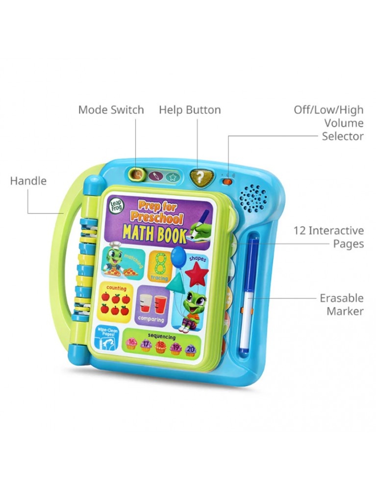 LEAPFROG PREP FOR PRESCHOOL MATH BOOK 學前算術書 LEAPFROG PREP FOR PRESCHOOL MATH BOOK 學前算術書