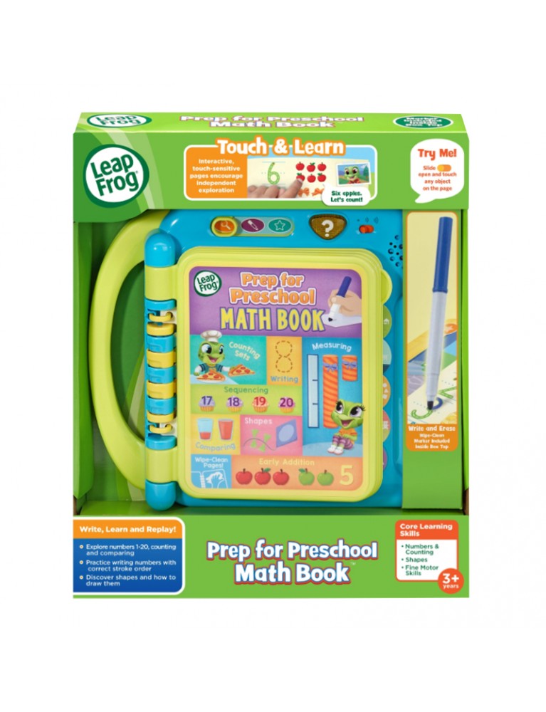 LEAPFROG PREP FOR PRESCHOOL MATH BOOK 學前算術書 LEAPFROG PREP FOR PRESCHOOL MATH BOOK 學前算術書
