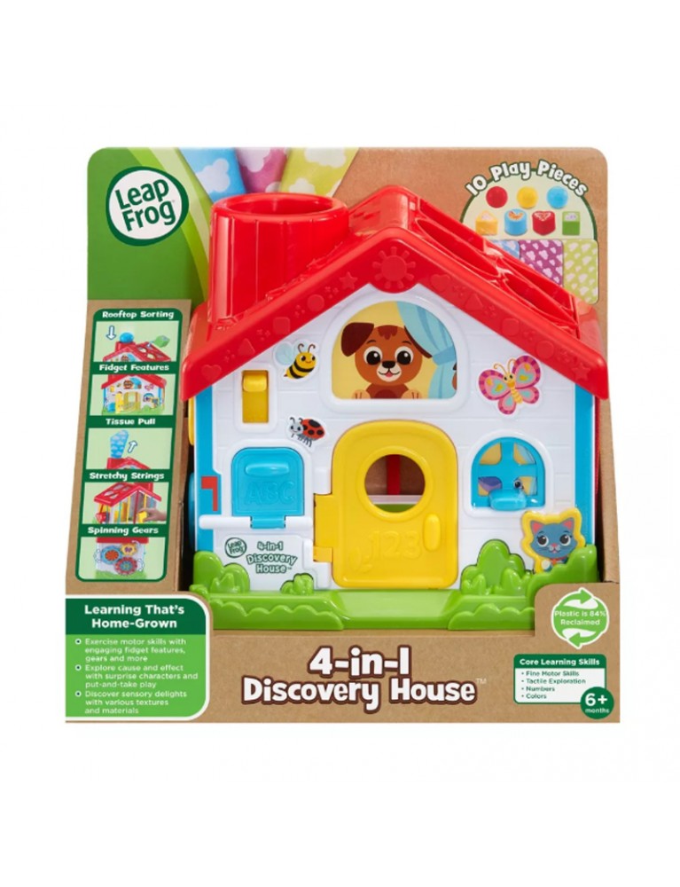 LEAPFROG 4-IN-1 DISCOVERY HOUSE 4合1 學習屋 LEAPFROG 4-IN-1 DISCOVERY HOUSE 4合1 學習屋