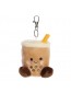 PALM PALS KEYCHAIN MILKY TEA BOBA 4" 奶茶波波匙扣4吋