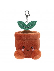 PALM PALS KEYCHAIN TERRA POTTED PLANT 4" 小盆栽匙扣4吋