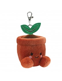 PALM PALS KEYCHAIN TERRA POTTED PLANT 4" 小盆栽匙扣4吋