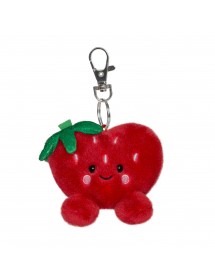 PALM PALS KEYCHAIN HEART STRAWBERRY 4" 心心草苺匙扣4吋