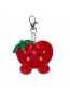 PALM PALS KEYCHAIN HEART STRAWBERRY 4" 心心草苺匙扣4吋