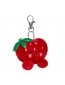 PALM PALS KEYCHAIN HEART STRAWBERRY 4" 心心草苺匙扣4吋