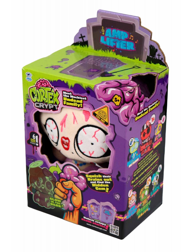 CORTEX CRYPT 8' PLUSH - AMP LEFIER 玩腦奇寶 8"奇寶 - 大聲妺 和 10CM 腦袋減壓神器
