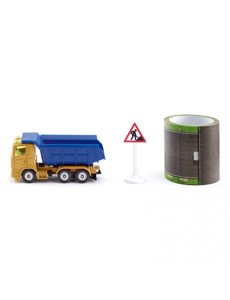 SIKU DUMPER WITH TAPE 裝載廢物車 SIKU DUMPER WITH TAPE 裝載廢物車