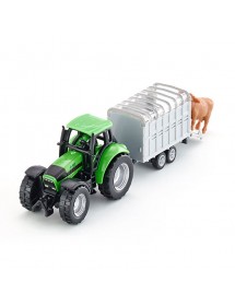 SIKU TRACTOR WITH STOCK TRAILER 拖拉機