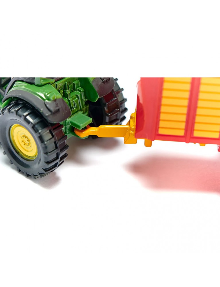 SIKU CLAAS TRACTOR WITH SILAGE TRAILER 約翰迪爾青貯旅行車 SIKU CLAAS TRACTOR WITH SILAGE TRAILER 約翰迪爾青貯旅行車
