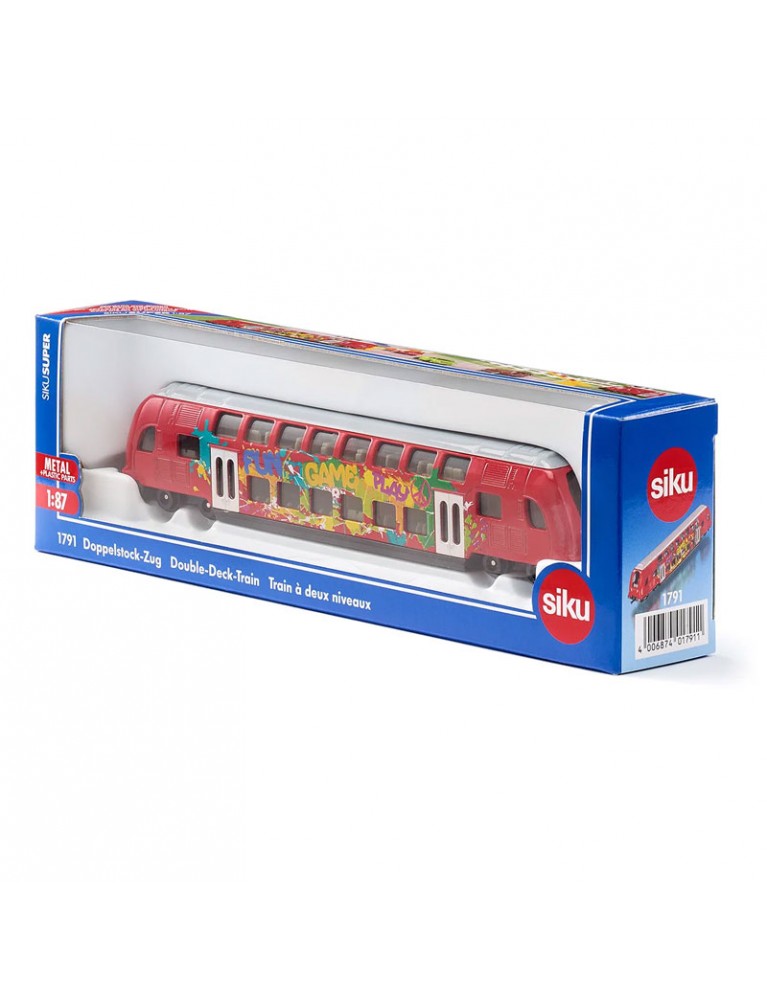 SIKU 1:87 DOUBLE-DECK TRAIN 雙層火車 SIKU 1:87 DOUBLE-DECK TRAIN 雙層火車