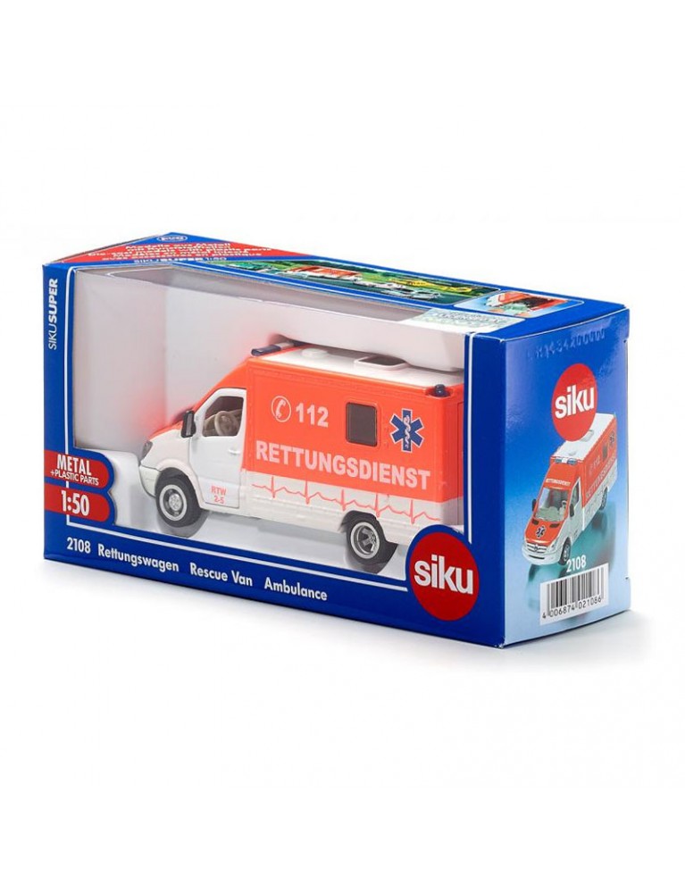 SIKU 1:50 RESCUE VAN 搶救車 SIKU 1:50 RESCUE VAN 搶救車