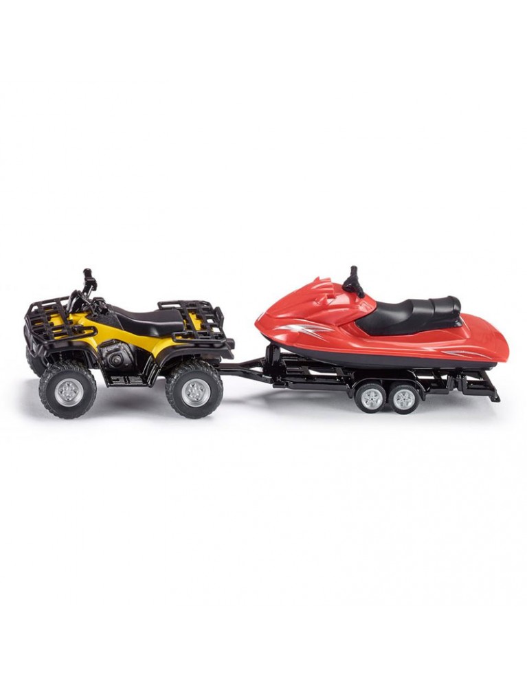 SIKU 1:50 QUAD WITH JET-SKI 沙灘車連水上電單車 SIKU 1:50 QUAD WITH JET-SKI 沙灘車連水上電單車