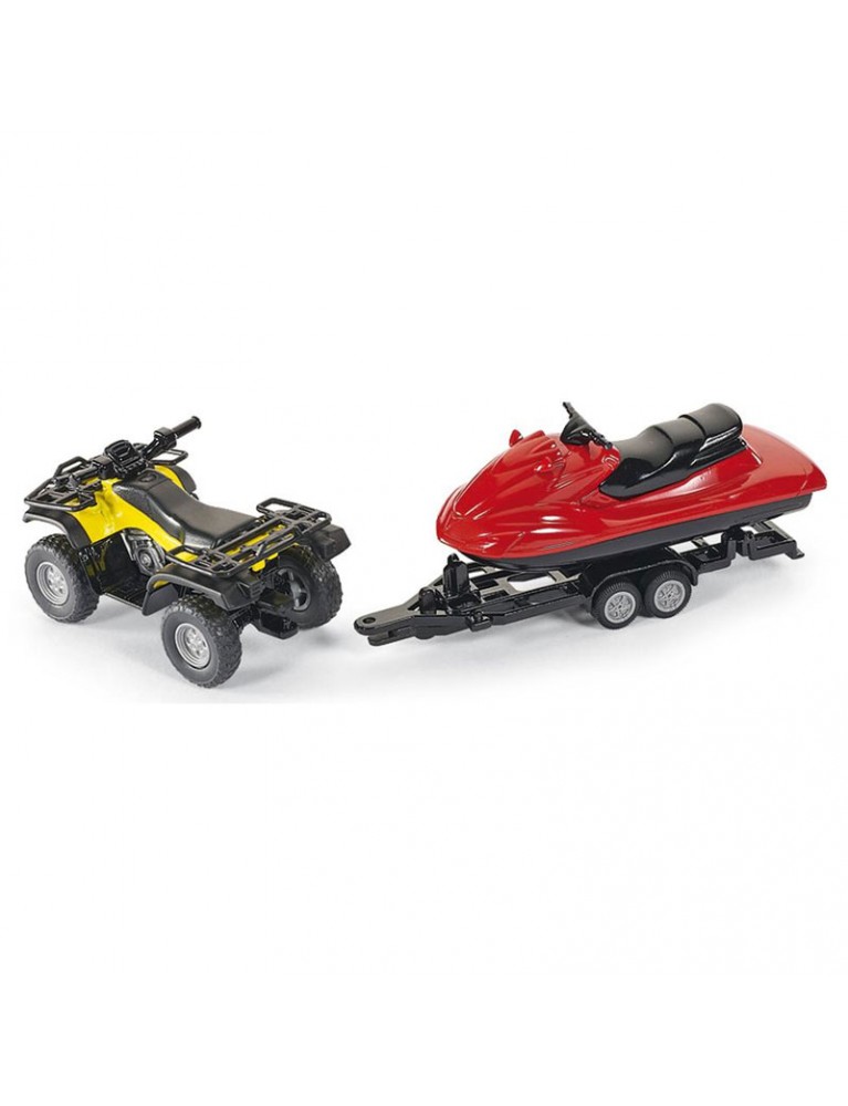 SIKU 1:50 QUAD WITH JET-SKI 沙灘車連水上電單車 SIKU 1:50 QUAD WITH JET-SKI 沙灘車連水上電單車