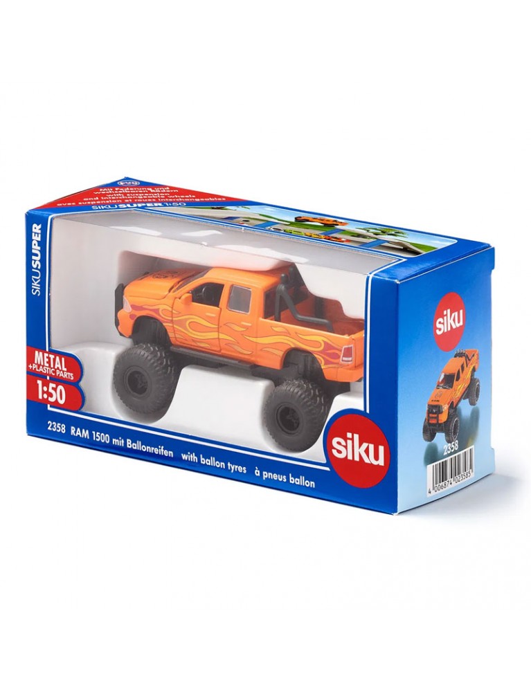 SIKU 1:50 RAM1500 WITH BALLOON TYRES 越野卡車 SIKU 1:50 RAM1500 WITH BALLOON TYRES 越野卡車