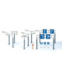 SIKU ROAD SIGNS AND STREET LAMPS 路牌標誌