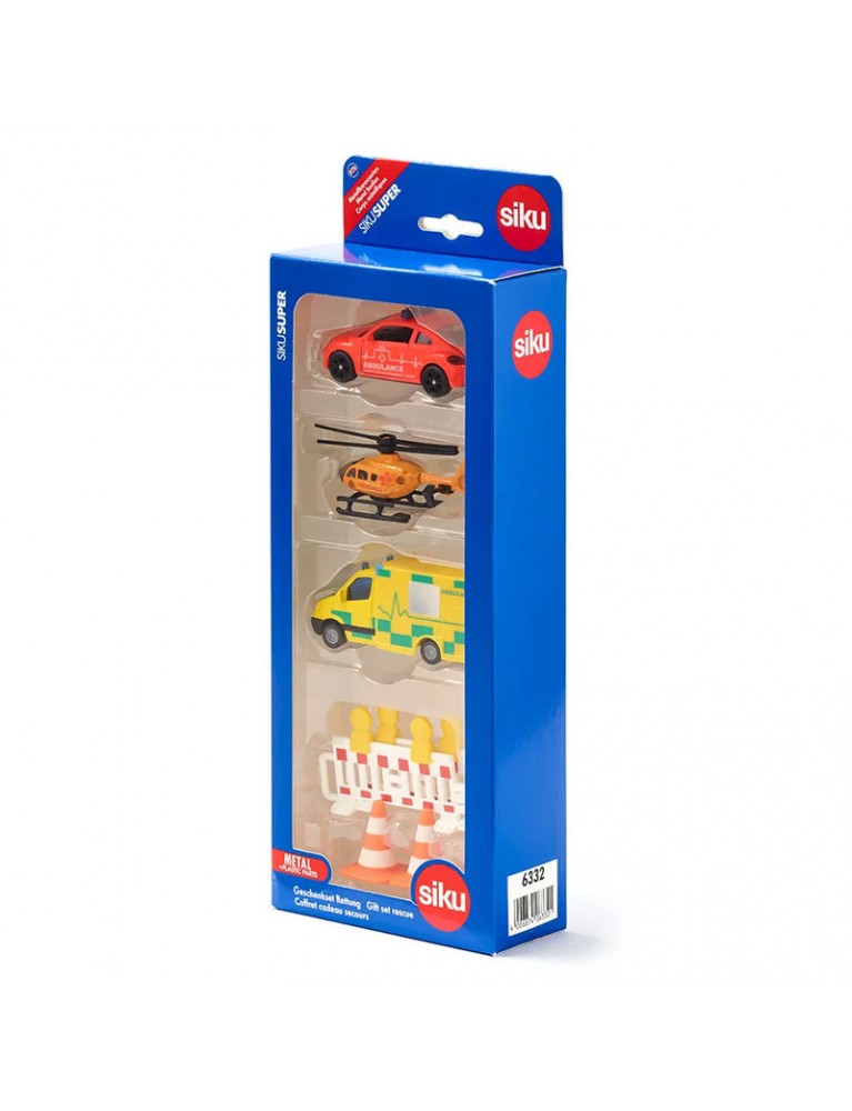 SIKU GIFT SET RESCUE 合金車禮盒裝(救援系列) SIKU GIFT SET RESCUE 合金車禮盒裝(救援系列)