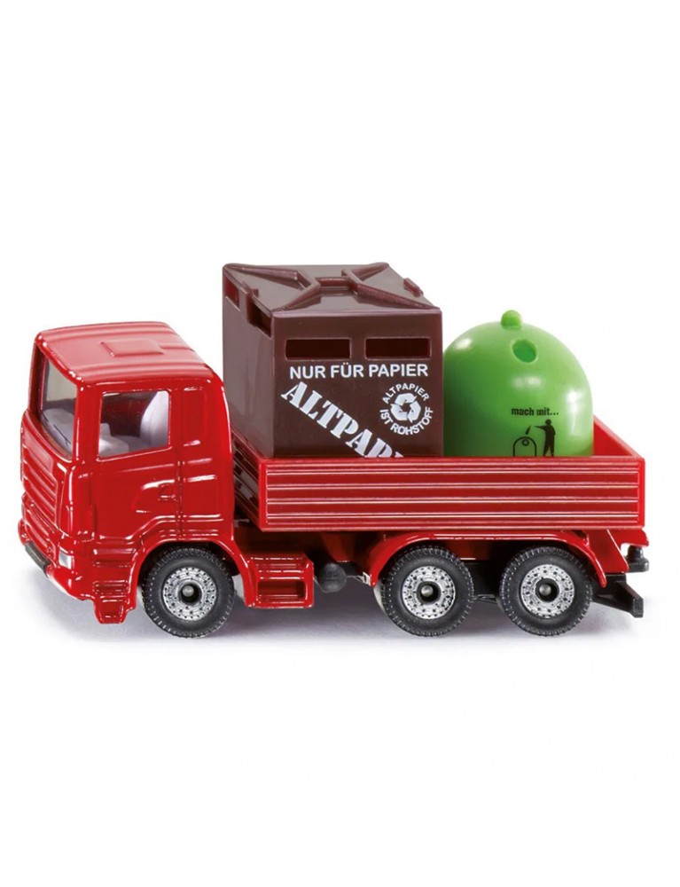 SIKU 1:50 RECYCLING-TRANSPORTER 回收車 SIKU 1:50 RECYCLING-TRANSPORTER 回收車