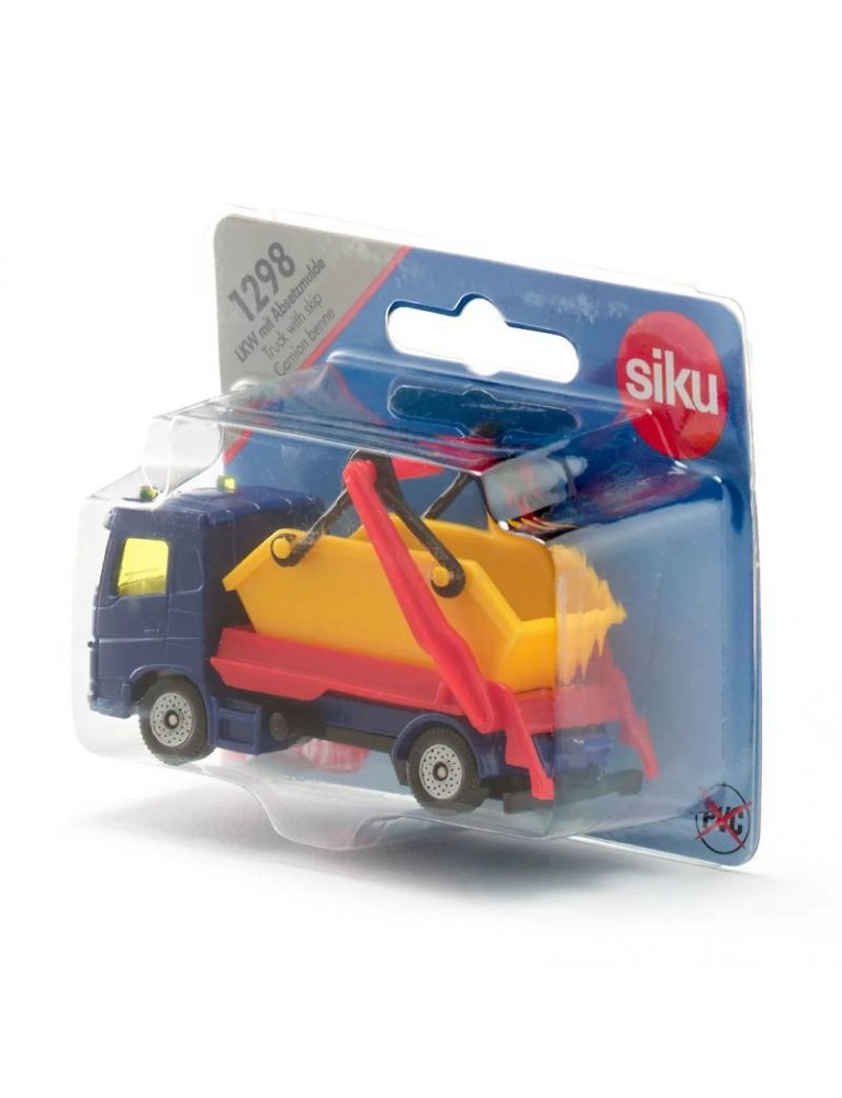 SIKU TRUCK WITH SKIP 廢料運輸車 SIKU TRUCK WITH SKIP 廢料運輸車
