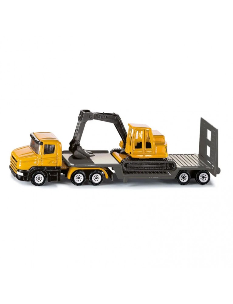 SIKU LOW LOADER WITH EXCAVATOR 低反鏟裝載機 SIKU LOW LOADER WITH EXCAVATOR 低反鏟裝載機