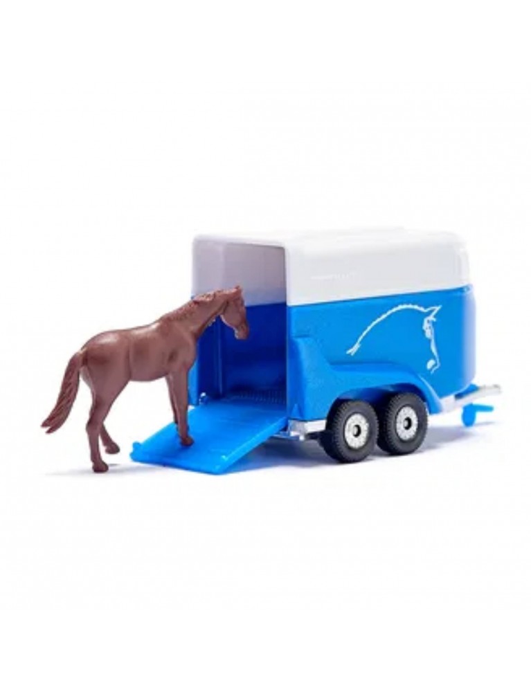 SIKU 1:55 JEEP WITH HORSE TRAILER 越野車與馬拖車 SIKU 1:55 JEEP WITH HORSE TRAILER 越野車與馬拖車