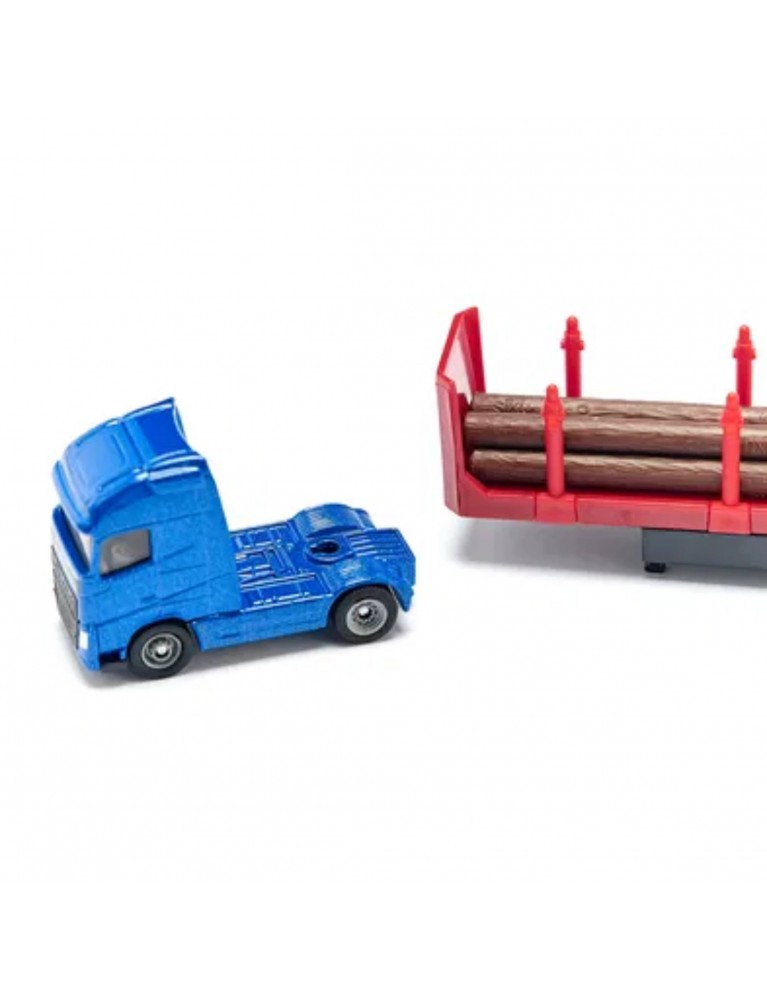 SIKU 1:87 VOLVO LOG TRANSPORTER 圓木運輸車 SIKU 1:87 VOLVO LOG TRANSPORTER 圓木運輸車