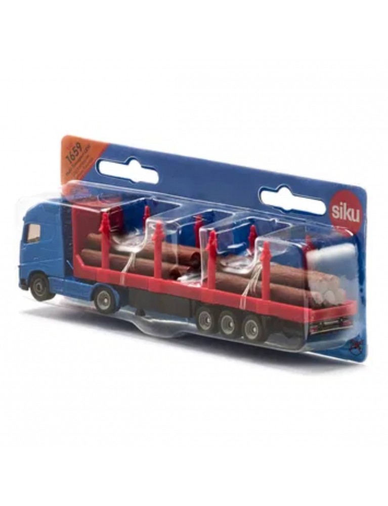 SIKU 1:87 VOLVO LOG TRANSPORTER 圓木運輸車 SIKU 1:87 VOLVO LOG TRANSPORTER 圓木運輸車