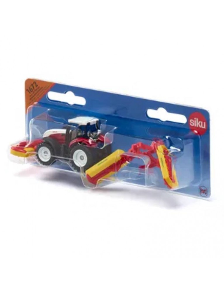 SIKU 1:50 STEYR WITH PÖTTINGER MOWER COMBINATION 混合式收割機 SIKU 1:50 STEYR WITH PÖTTINGER MOWER COMBINATION 混合式收割機