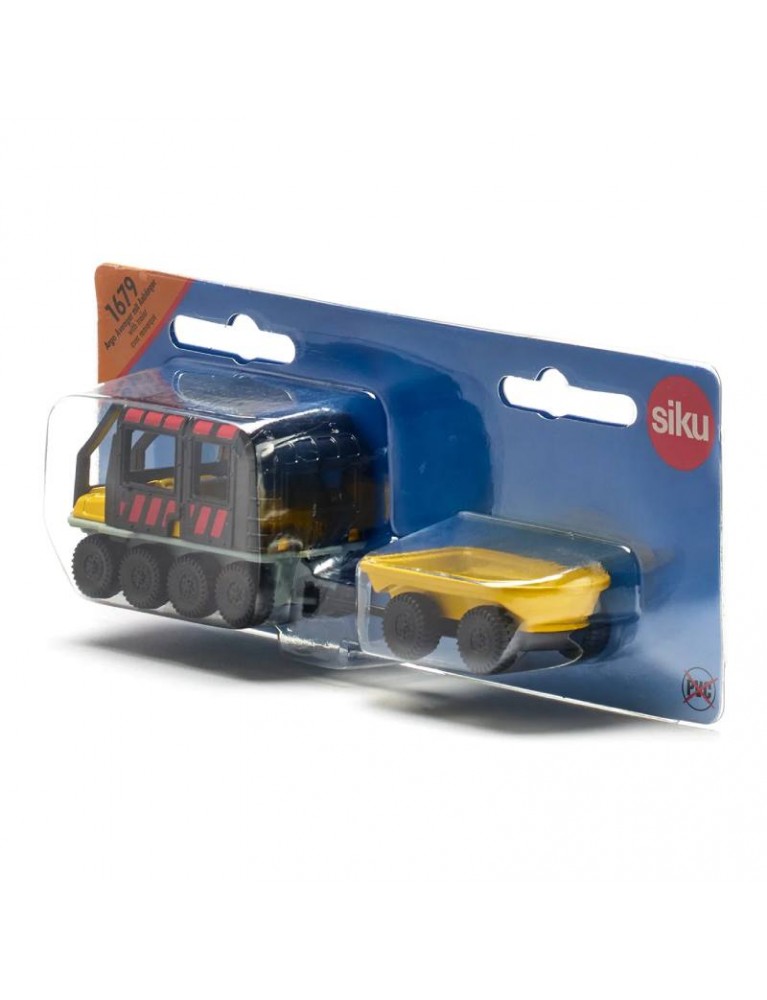 SIKU ARGO AVENGER WITH TRAILER 拖架車 SIKU ARGO AVENGER WITH TRAILER 拖架車