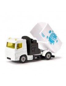 SIKU MUNICIPAL SET ROAD SWEEPER AND GARBAGE TRUCK 清潔及傾倒垃圾車