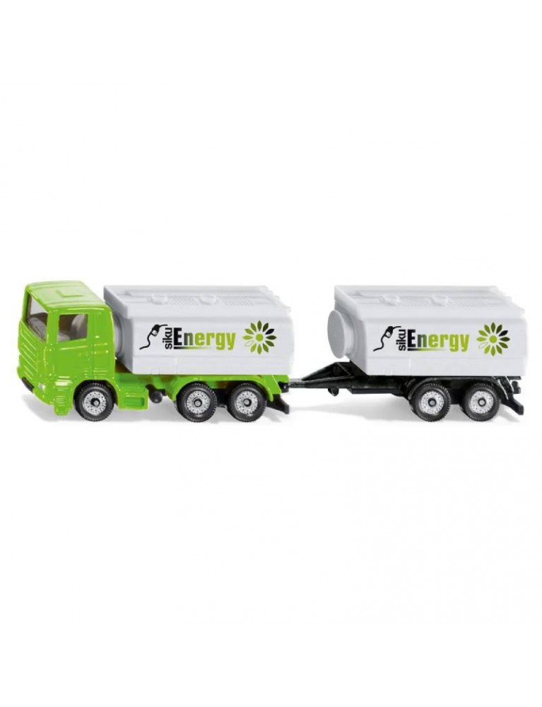 SIKU 1:87 TRUCK WITH SUPERSTRUCTURE AND TRAILER 運輸缸車 SIKU 1:87 TRUCK WITH SUPERSTRUCTURE AND TRAILER 運輸缸車