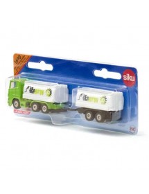 SIKU 1:87 TRUCK WITH SUPERSTRUCTURE AND TRAILER 運輸缸車