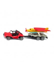 SIKU BUGGY WITH SPORTING AIRPLANE 沙灘車拖架連飛機