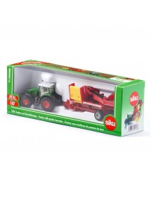 SIKU 1:87 TRACTOR WITH POTATO HARVESTER 採集薯仔拖車