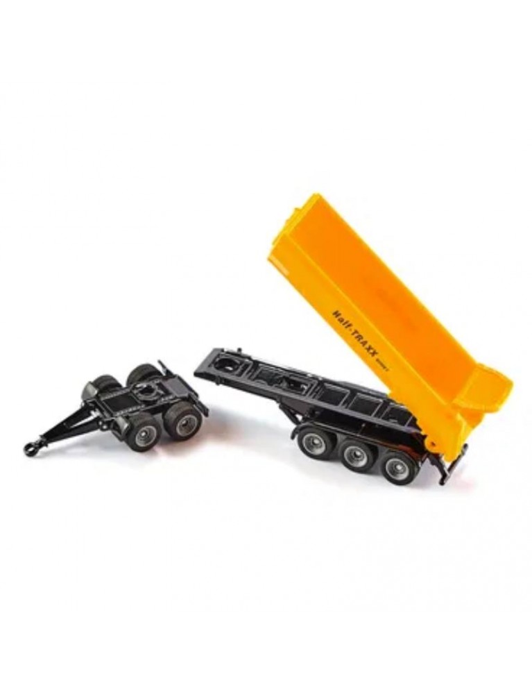 SIKU 1:87 TRACTOR WITH DOLLY AND TIPPING 拖拉機與移動車及小費拖車 SIKU 1:87 TRACTOR WITH DOLLY AND TIPPING 拖拉機與移動車及小費拖車