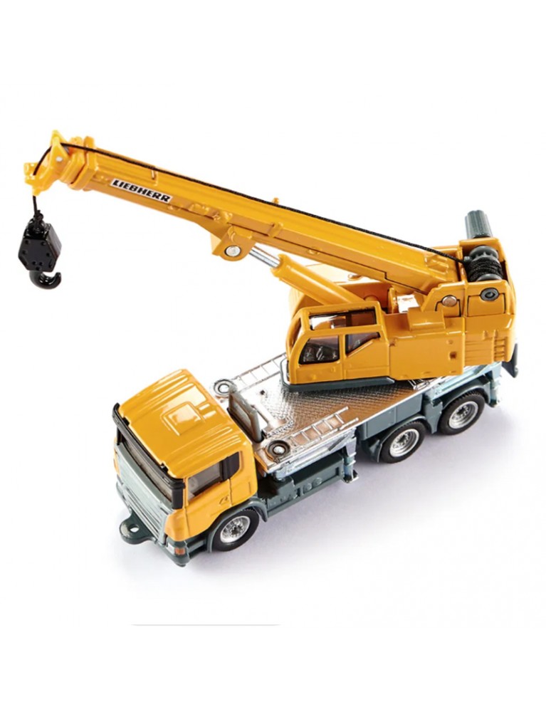 SIKU 1:87 LIEBHERR TELESCOPIC CRANE TRUCK 伸縮吊臂車 SIKU 1:87 LIEBHERR TELESCOPIC CRANE TRUCK 伸縮吊臂車