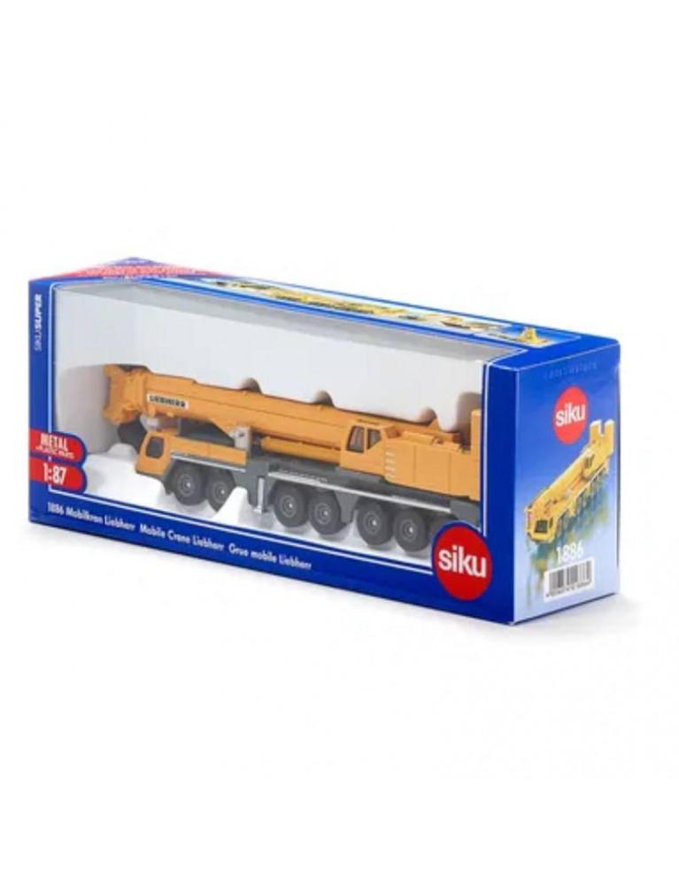 SIKU 1:87 MOBILE CRANE LIEBHERR 移動式起重機 SIKU 1:87 MOBILE CRANE LIEBHERR 移動式起重機