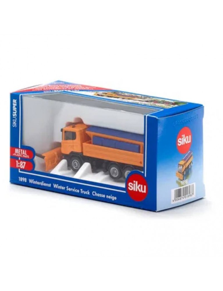 SIKU 1:87 WINTER SERVICE TRUCK 冬季服務車 SIKU 1:87 WINTER SERVICE TRUCK 冬季服務車