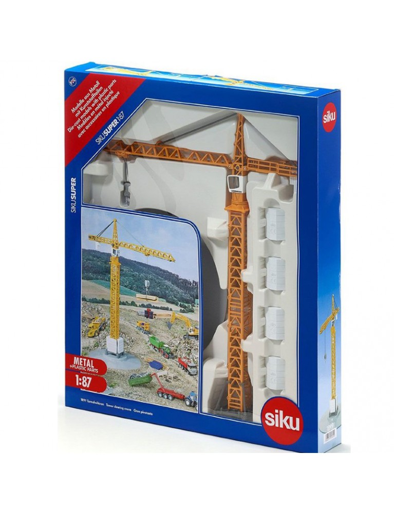 SIKU 1:87 起重吊臂 TOWER SLEWING CRANE SIKU 1:87 起重吊臂 TOWER SLEWING CRANE
