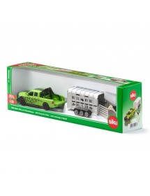 SIKU 1:50 RAM1500 WITH LIVESTOCK TRAILER 生畜運輸卡車