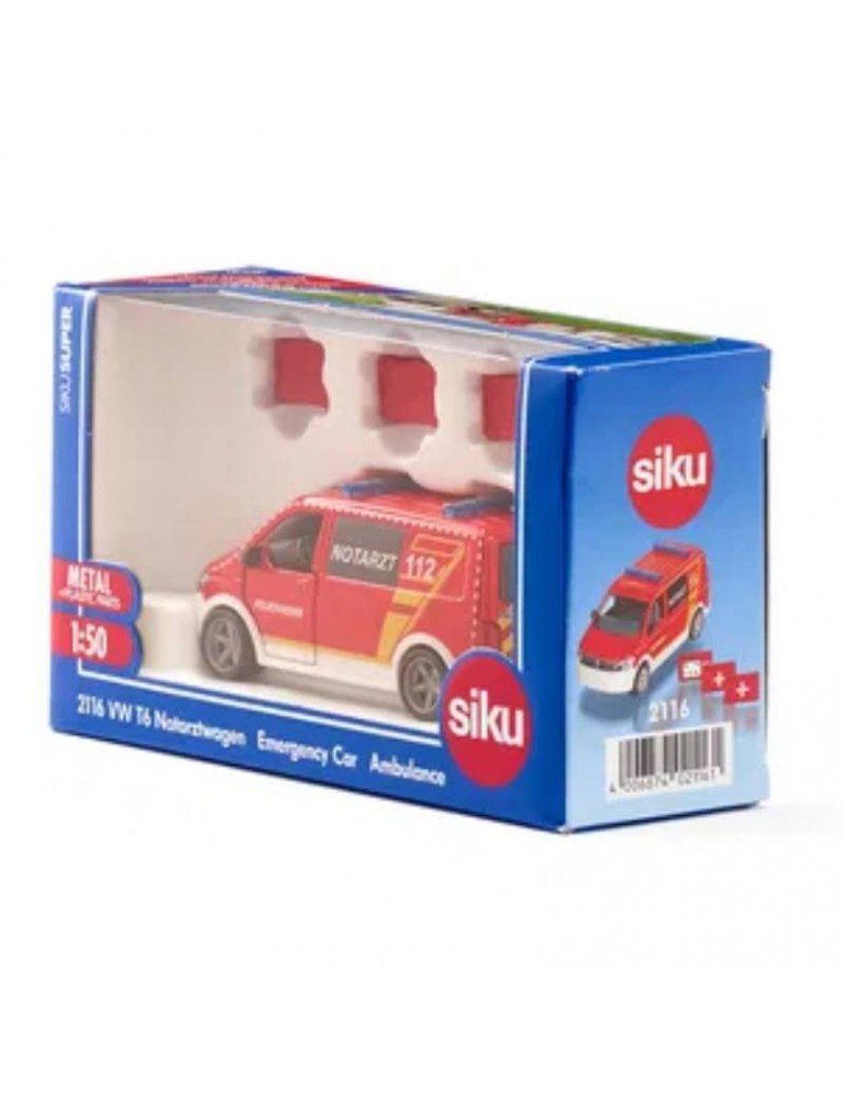 SIKU 1:50 VW T6 Emergency Car 急救車 SIKU 1:50 VW T6 Emergency Car 急救車