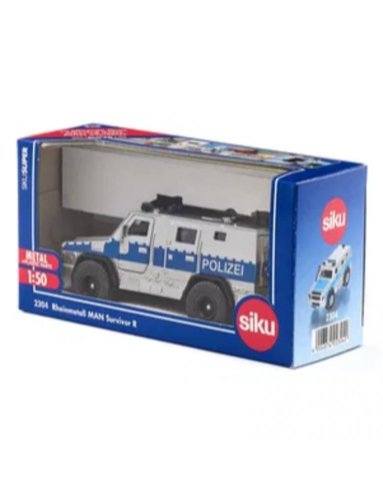 SIKU 1:50 RHEINMETALL MAN SURVIVOR R 警察裝甲車 SIKU 1:50 RHEINMETALL MAN SURVIVOR R 警察裝甲車