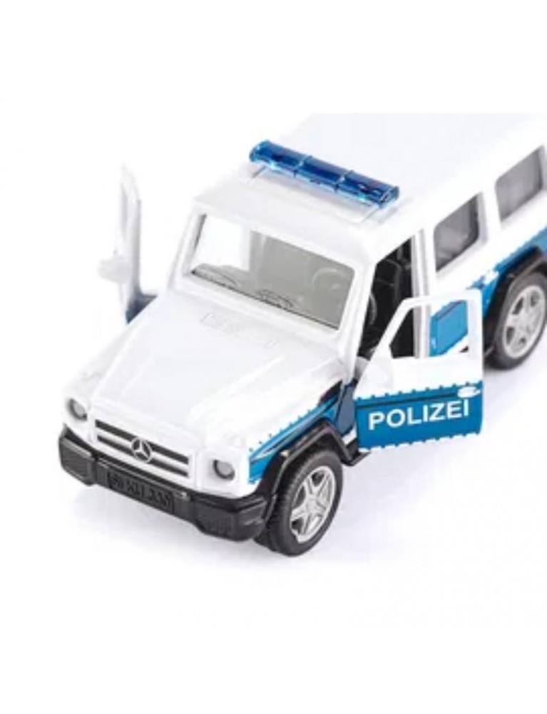 SIKU 1:50 MERCEDES-AMG G65 POLICE CAR WITH TRAILER HITCH 平治警車 SIKU 1:50 MERCEDES-AMG G65 POLICE CAR WITH TRAILER HITCH 平治警車