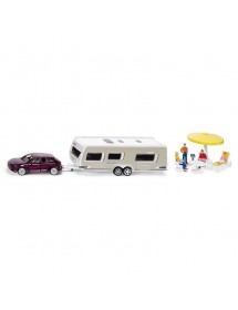 SIKU 1:55 CAR WITH CARAVAN 車與大篷車