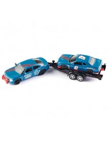 SIKU DODGE CHARGER WITH DODGE CHALLENGER SRT RACING 道奇跑車及運載拖架
